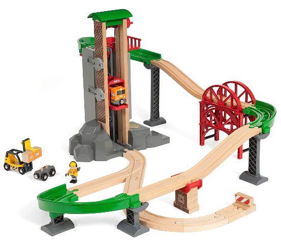 Brio Trains Set - Lift & Load Warehouse - Treasure Island Toys