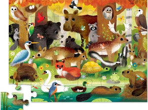 Crocodile Creek Floor Puzzle Forest Friends, 36 Piece - Treasure Island Toys