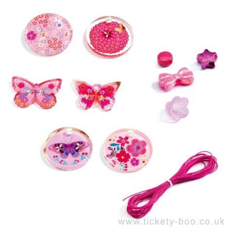 Djeco Art Kit Beads - Fancy Butterflies - Treasure Island Toys