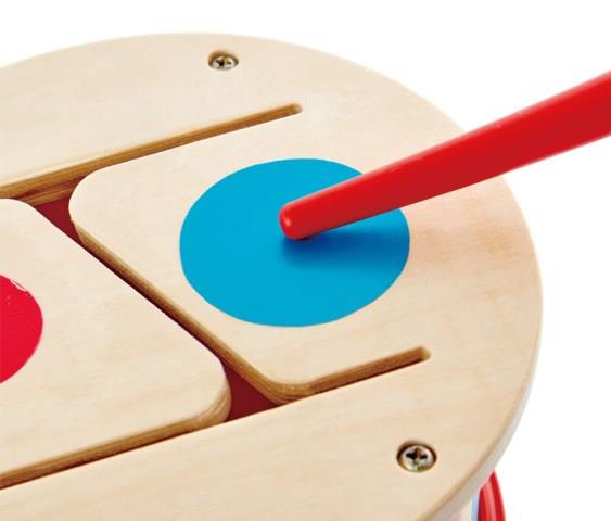 Hape Music Double-Sided Drum - Treasure Island Toys