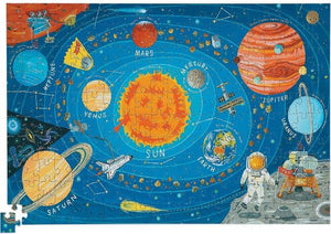 Crocodile Creek Poster Puzzle - Space, 200 Piece - Treasure Island Toys
