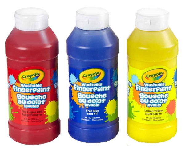 Crayola Washable Fingerpaint - Treasure Island Toys