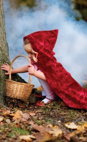 Great Pretenders Cape - Little Red Riding Hood, Size 3-4 - Treasure Island Toys