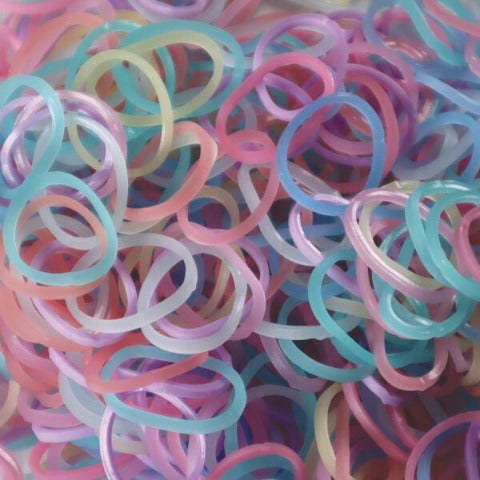 Rainbow Loom Elastics - Mixed Refills - Treasure Island Toys
