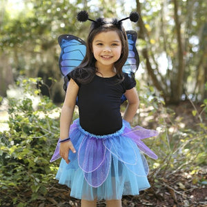 Great Pretenders Tutu - Midnight Butterfly with Wings and Headband - Treasure Island Toys