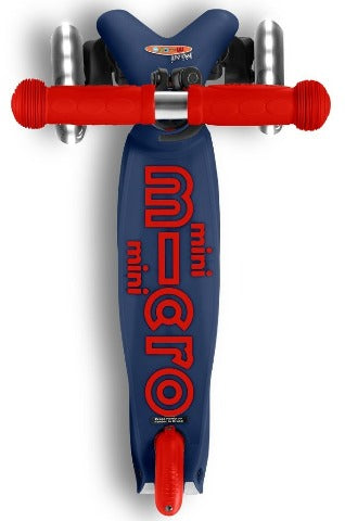 Micro Kickboard Mini Deluxe LED Scooter - Navy Blue - Treasure Island Toys