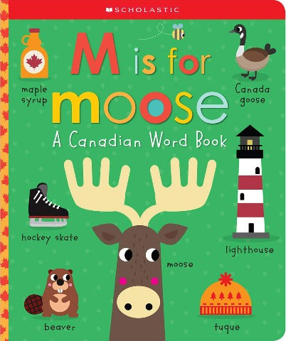 M is for Moose:  A Canadian Word Book - Treasure Island Toys