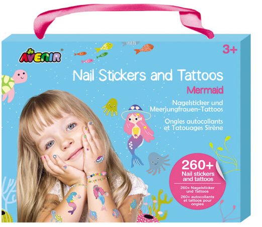 Nail Stickers & Tattoos - Treasure Island Toys