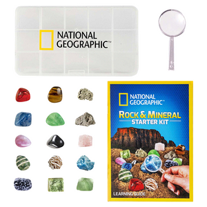 National Geographic Rock & Mineral Starter Kit - Treasure Island Toys