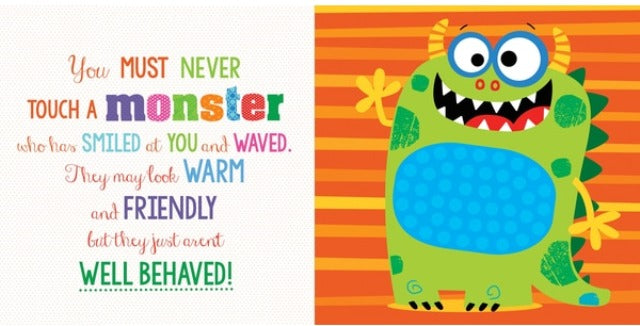 Never Touch a Monster - Treasure Island Toys