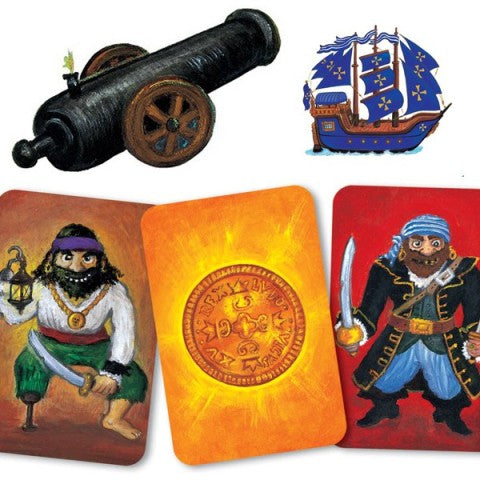 Djeco Game Piratatak Treasure Island Toys