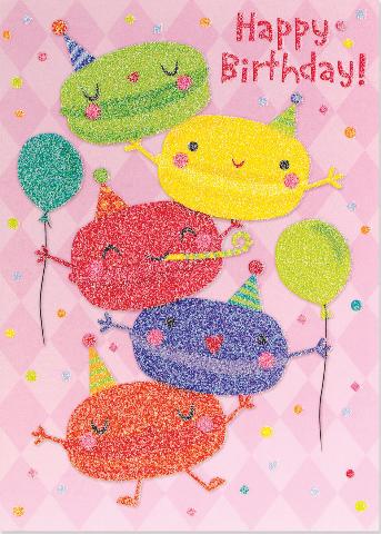 Greeting Card Birthday - Macarons - Treasure Island Toys