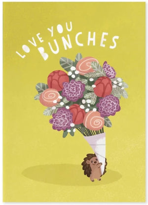 Greeting Card  - Love you Bunches - Treasure Island Toys