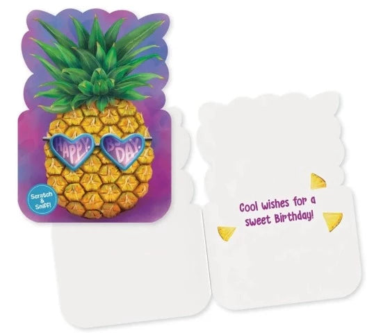 Greeting Card Birthday - Pineapple - Treasure Island Toys