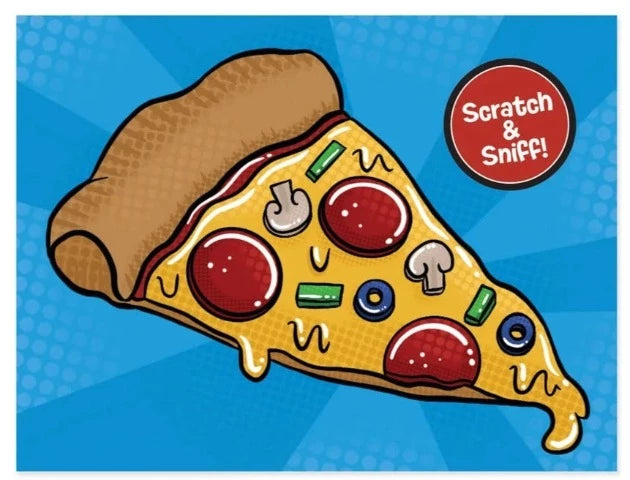 Greeting Card Enclosure -  Pizza - Treasure Island Toys