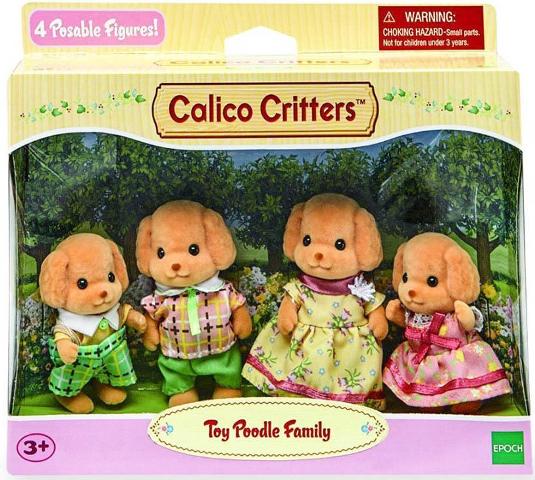 Calico Critters Family - Toy Poodle - Treasure Island Toys