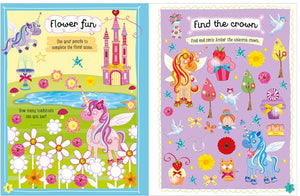 Puffy Stickers Activity Book:  I Love Unicorns - Treasure Island Toys