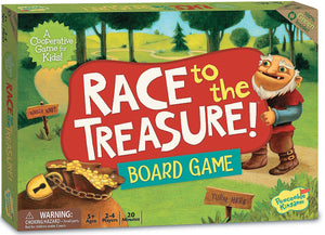 Peaceable Kingdom Race to the Treasure - Treasure Island Toys