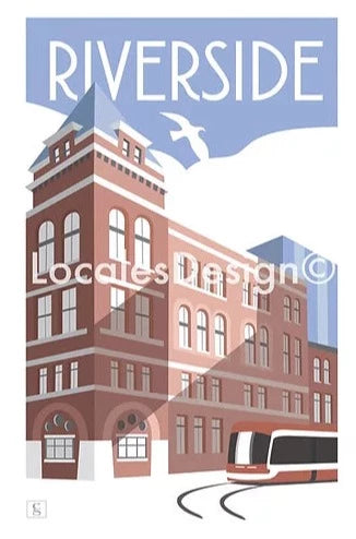 Locales Design Print - Riverside - Treasure Island Toys