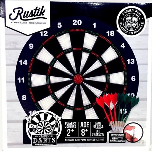 Rustik Safety Dart Board - Treasure Island Toys
