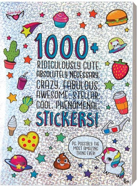 Fashion Angels 1000+ Ridiculously Cute Stickers Book - Treasure Island Toys