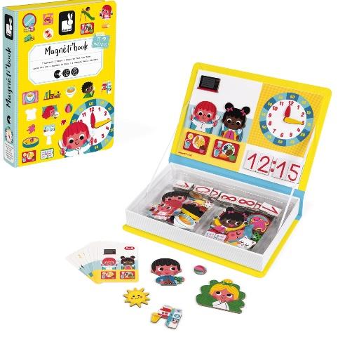 Janod Magneti'book - Learn to Tell Time - Treasure Island Toys