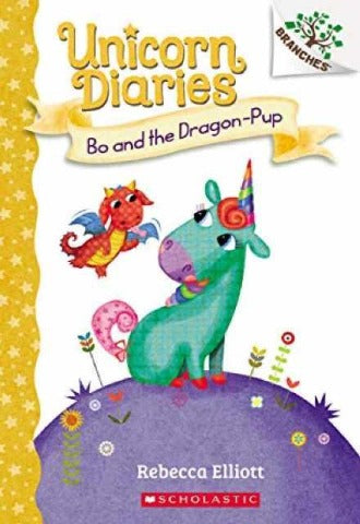 Branches Reader - Unicorn Diaries: 2 Bo and the Dragon Pup - Treasure Island Toys