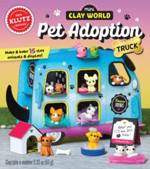 Klutz Mini Clay World Pet Adoption Truck - Treasure Island Toys