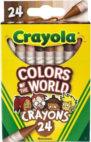 Crayola Colors of the World Crayons - Treasure Island Toys