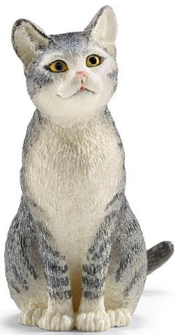 Schleich Cat, Sitting - Treasure Island Toys