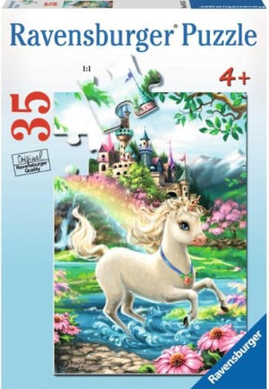 Ravensburger Puzzle 35 Piece, Unicorn Castle - Treasure Island Toys