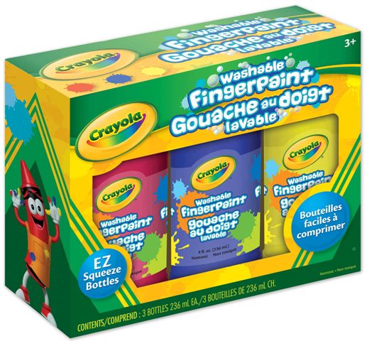 Crayola Washable Fingerpaint - Treasure Island Toys