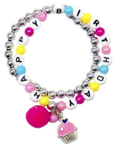 Great Pretenders Fashion - Happy Birthday Bracelets - Treasure Island Toys