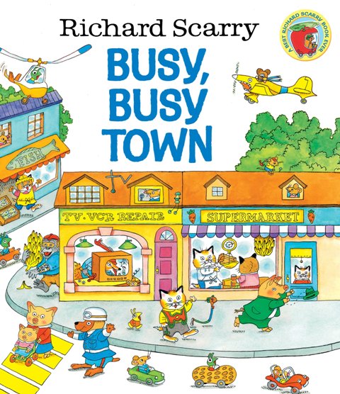 Richard Scarry's Busy, Busy Town - Treasure Island Toys