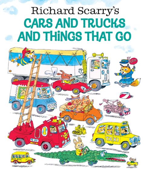 Richard Scarry's Cars and Trucks and Things That Go - Treasure Island Toys