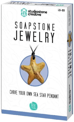 Studiostone Soapstone Carving Pendant Sea Star - Treasure Island Toys