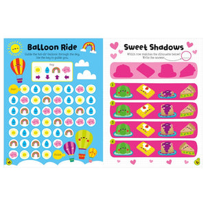 Shiny Stickers Activity Book:  Super Cute - Treasure Island Toys