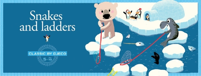 Djeco Game - Classic Snakes & Ladders - Treasure Island Toys