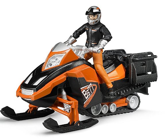 Bruder Snowmobile with Driver - Treasure Island Toys