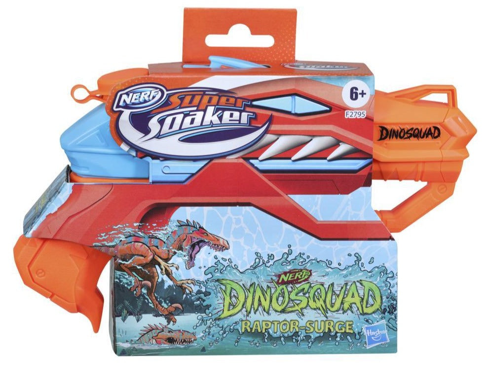 Nerf Supersoaker Dinosquad Raptor's Surge - Treasure Island Toys