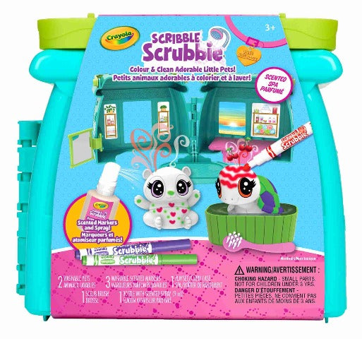 Crayola Scribble Scrubbie Pets Scented Spa - Treasure Island Toys