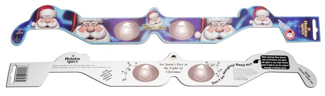 Holiday Specs Santa's Face - Treasure Island Toys