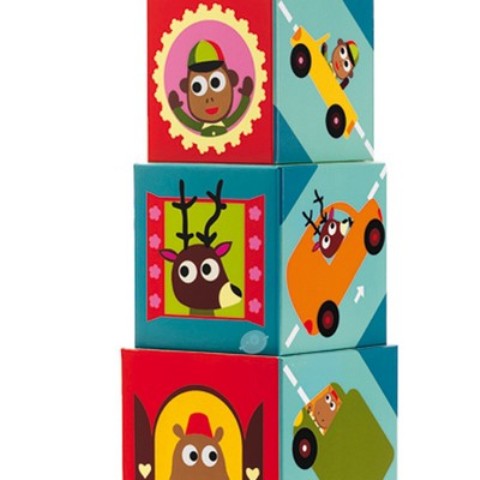 Djeco Beach Nest Stacking Cubes