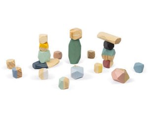 Janod - Sweet Cocoon Stacking Stones - Treasure Island Toys