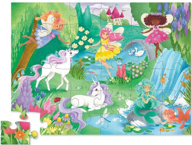Crocodile Creek Floor Puzzle Magical Friends, 36 Piece - Treasure Island Toys
