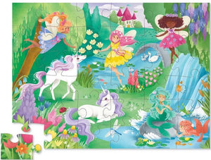 Crocodile Creek Floor Puzzle Magical Friends, 36 Piece - Treasure Island Toys