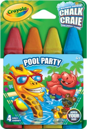 Crayola Sidewalk Chalk, Themed - Treasure Island Toys