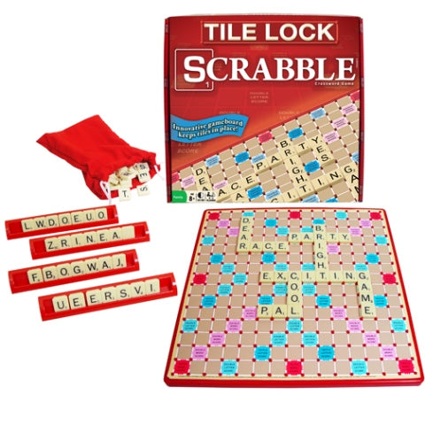 Classic Tile Lock Scrabble - Treasure Island Toys