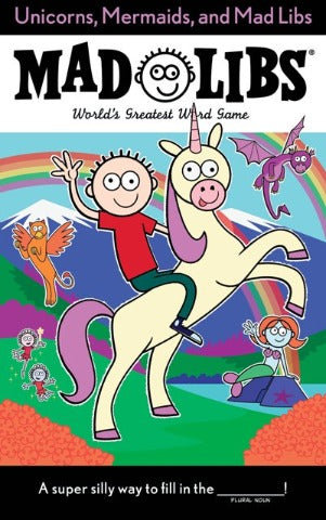 Mad Libs Unicorns, Mermaids and Mad Libs - Treasure Island Toys