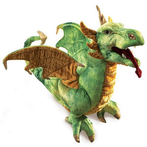 Folkmanis Puppet - Wyvern Dragon - Treasure Island Toys